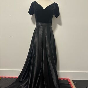 Long Black Choir Dress